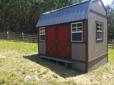 Miniature goat barn on Signal Mountain TN