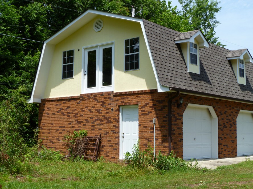 Kimball TN garage after painitng by Martin Brothers Painting Hixson TN