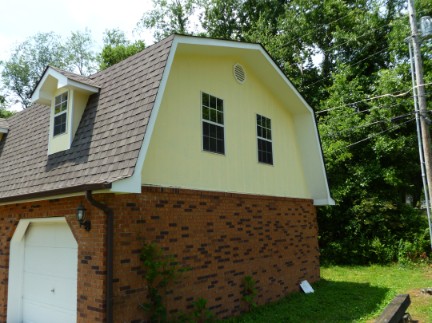 Kimball TN garage after painting by Martin Brothers Painting Hixson TN 