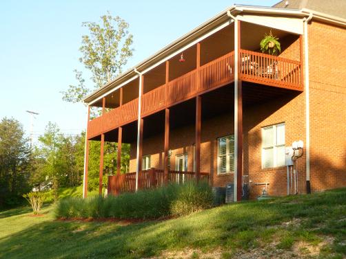 After cleaning and Staining this Montlake Mountain Deck