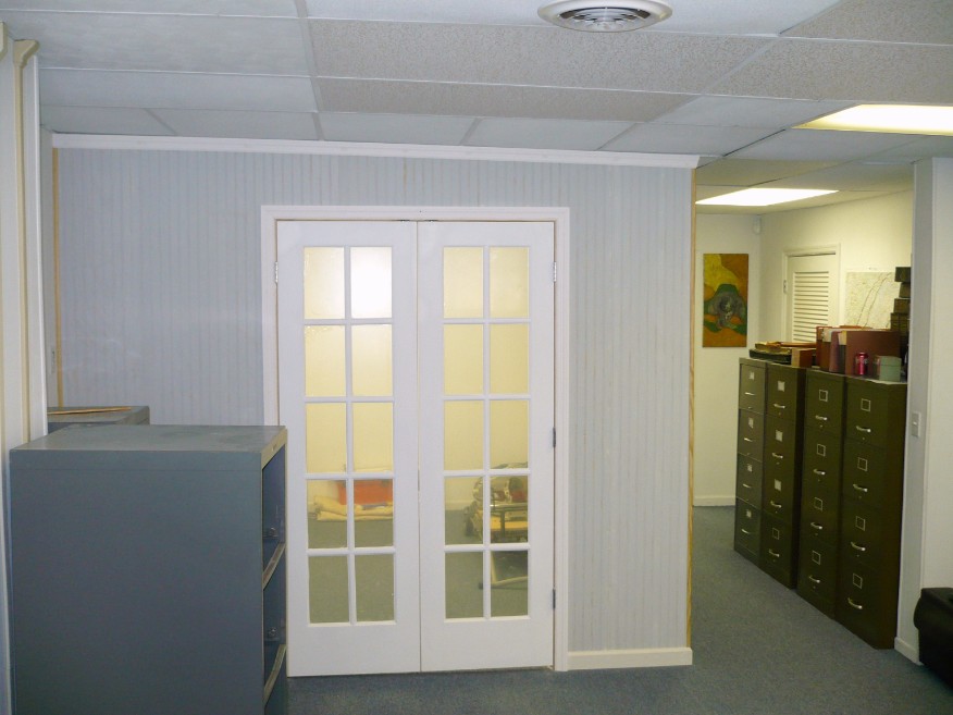 Chattanooga Office walls ready to paint